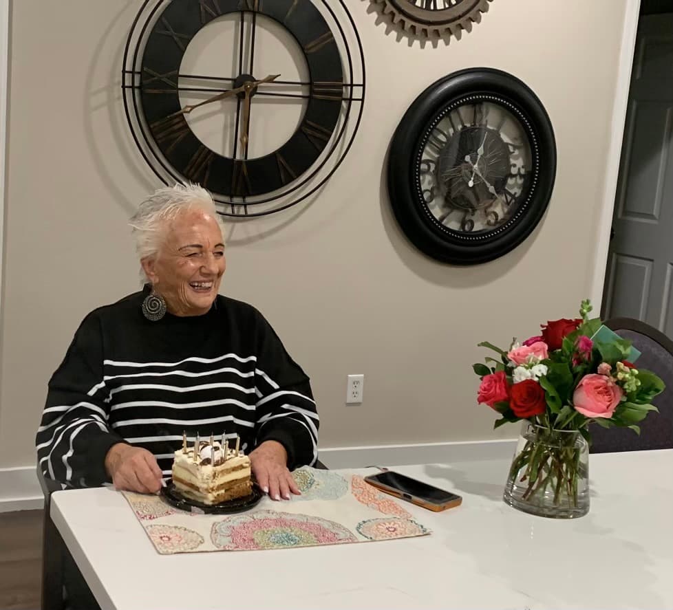 Ted's mother at SCR Cinco Ranch